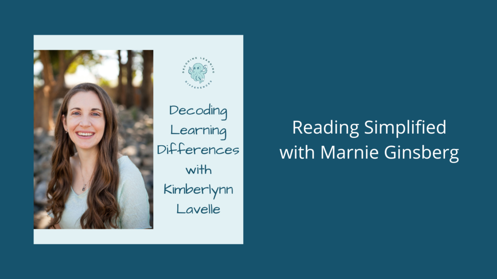 Reading Simplified with Marnie Ginsberg